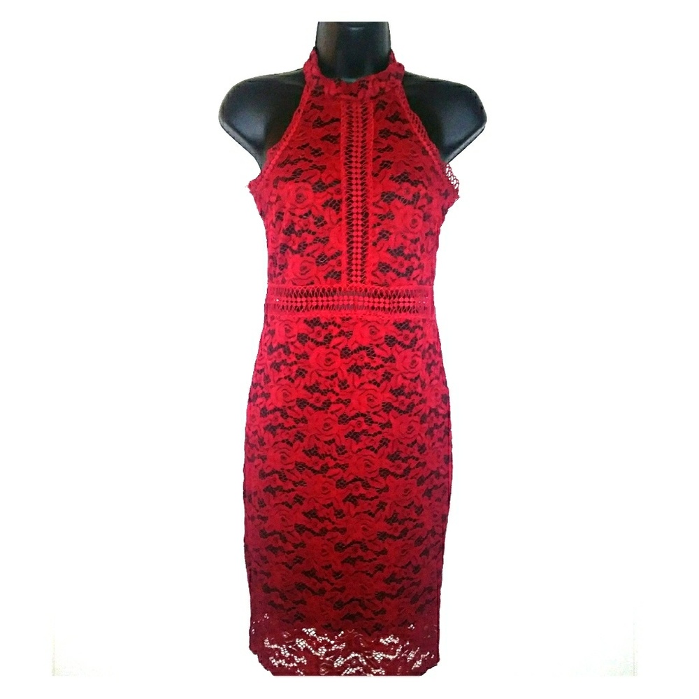 🌵3for15🌵Pretty Girl bodycon floral lace